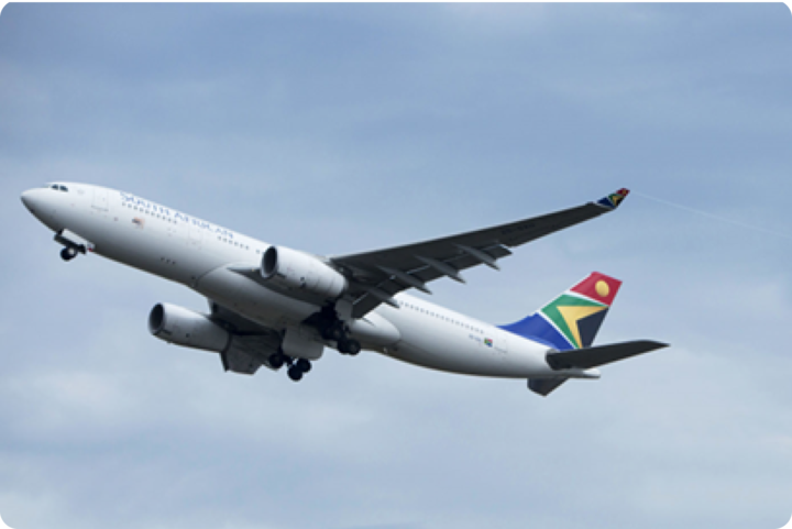 Image of South African Airways aircraft
