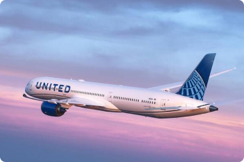 Image of United Airlines aircraft
