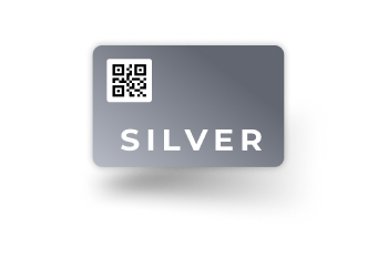 Silver Digital Membership Card